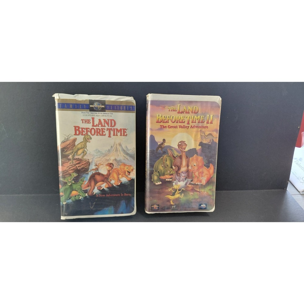 Collectible Media retro television shows vintage VHS tapes  The Land Before Time